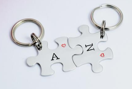 keyring etsy the best engagement gifts for couples in 2020